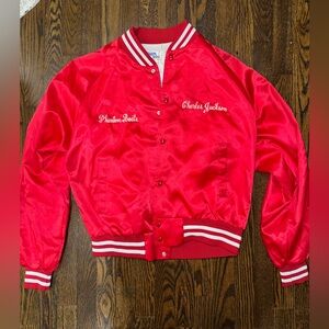 Vintage Lined Satin Jacket